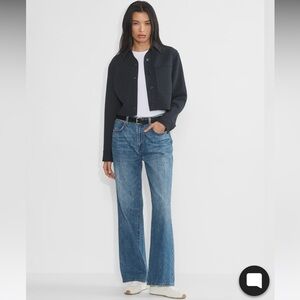 ARITZIA WILFRED Little Cropped Jacket XS Black